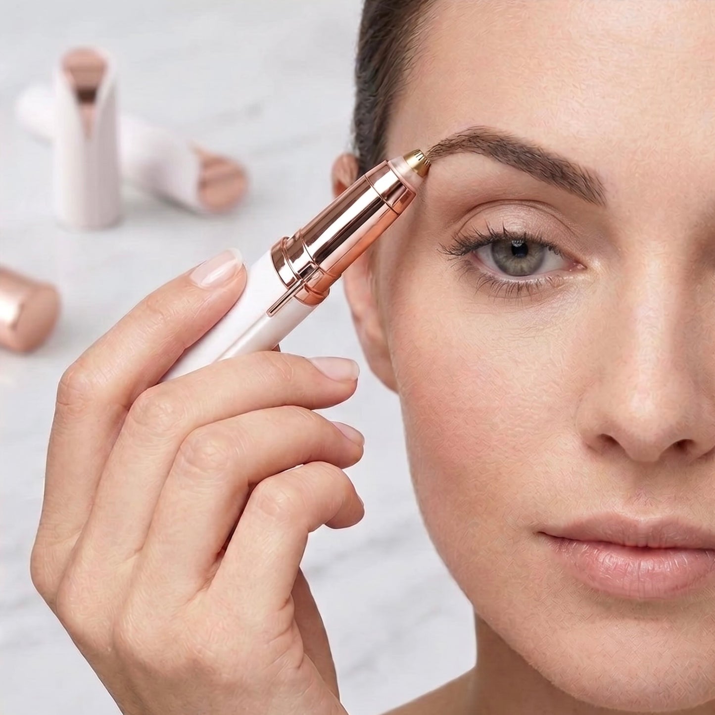 Depiladora facial de precisión con LED